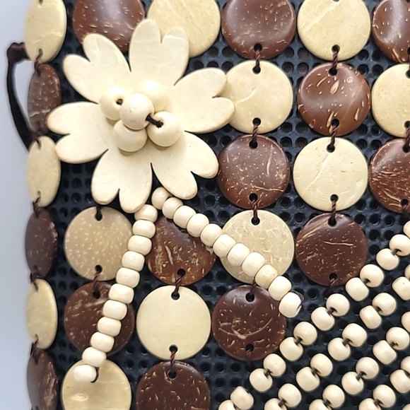 NWT Coconut Crossbody Bag Purse w/ Zipper - Picture 5 of 6